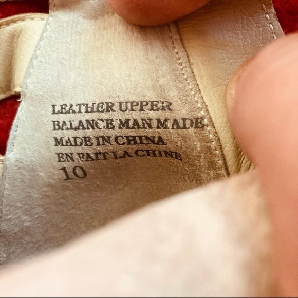 SEYCHELLES Sz 10  Strap Golden Details Buckles Zipper Stacked Heel Booties - Picture 10 of 11